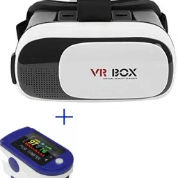 Clubics Headband Adjustable Headset Virtual Screen Reality Glasses with Free Oximeter-picture-31