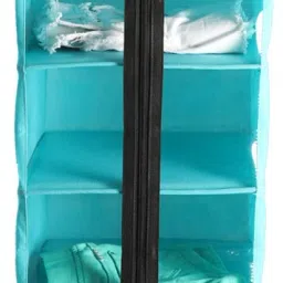 6 Tiers Clothes Hanging Organizer, Shoes Storage Cupboard Closet Organizer-12