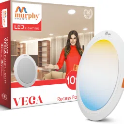 LED 10W VEGA 3IN 1 Color changing Round Panel (CW/NW/WW, pack of 1) Recessed Ceiling Lamp-image-8