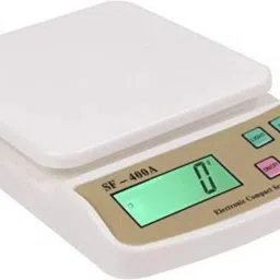 Zeom Electronic Digital 10 Kg Weight Scale Lcd Kitchen Weight Scale Machine Measure for Measuring Fruits,Spice,Food,Vegetable SF400A Weighing Scale (White) Weighing Scale-image-94