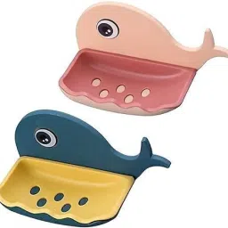 Plastic Soap Holder Beautiful Fish Shape Bathroom Accessory-image-28