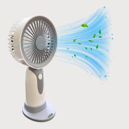 WOYR Premium Quality 3 Speed Rechargeable Portable Mini Fan for Home,Office,Desk Portable Fan|Mini Fan Electric with 500 MAH Lithium Battery|Small Fan Rechargeable Fan-picture-13