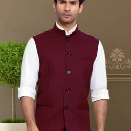 rocksy Solid Men Waistcoat-picture-11