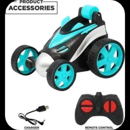 Stunt Car with Remote Control Battery and Charger Boys Toys Kids_13_new105-image-97