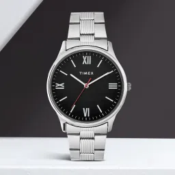 Black Dial Stainless Steel Analog Watch- For Men TW0TG7303-17