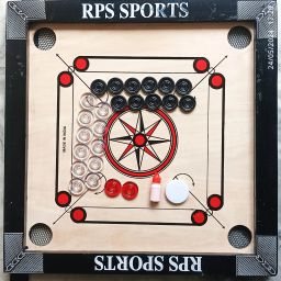 CARROM BOARD 20 INCH FOR KIDS 5 TO 15YEAR ,CARROM BOARD WITH COINS 24 PCS 4 cm Carrom Board-picture-21