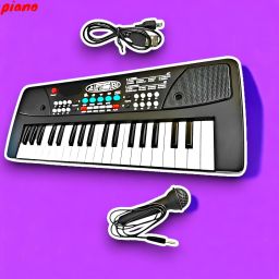 37-Key Musical Piano Keyboard with Microphone 430A1 Song Record Feaure_B192-image-4