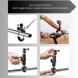 Allowing Handlebar Jaw Clamp Camera Mount image 4