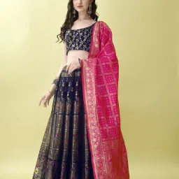Embellished Semi Stitched Lehenga Choli-image-85