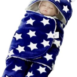 New Born Wearable Wrapper For Baby Boys And Baby Girls Sleeping Bag-image-13