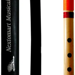Professional Flutes A Sharp Base Bamboo Flute Bansuri Size 22 Inch With Free Flute Carry Bag Bamboo Flute-18