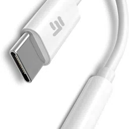 Pacificdeals Red, White Type C to 3.5mm Stereo Audio Splitter Jack Adapter Convertor Phone Converter-23