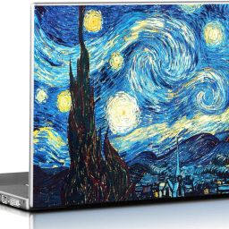 PIXELARTZ Laptop Skin - The Starry Night - HD Quality - 15.6 Inches Vinyl Laptop Decal 15.6-image-82