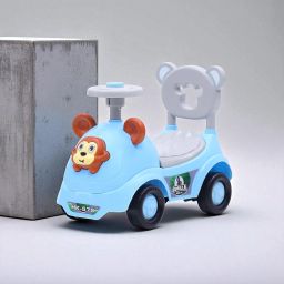Gorilla Scooby Ride on Car Swing Car With Backrest, Music Rideons & Wagons Battery Operated Ride On-image-89