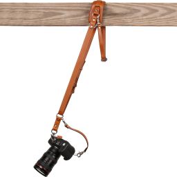 Ledereign Solo Camera Strap Now with Snap Shackle Hooks | Perfect for Single Camera | Cross Body Design | (Classic Tan) Strap-picture-30