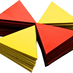 the labworld Similar Triangles Ratio Math Learning Set, 32 Pieces, Soft Foam Triangles image 3