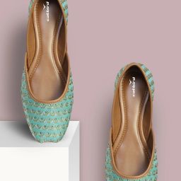 Women's Traditional Emboidery Ethnic Shoes Jutis For Women-image-61