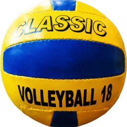 CLASSIC HAND STITCHED BLUE AND YELLOW VOLLEYBAL SIZE-4 Volleyball - Size: 4-image-63