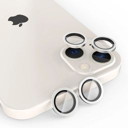 camprotector Back Camera Lens Ring Guard Protector for iphone 13 Silver Camera Ring-image-9