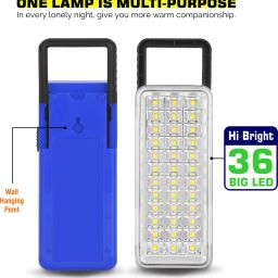 24 energy Home Emergency Light with Extra Backup Chargeable Light 6 hrs Flood Lamp Emergency Light image 2