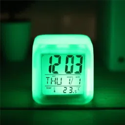 seahaven Digital Multicolor Clock image 3