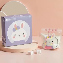 Baby Breast Milk Storage Bags, BPA Free Disposable Milk Freezer Bags for Feeding-image-83