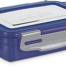 Steely Super Deluxe Small Tiffin Box,400ml,with Container,120ml &Spoon,Dark Blue 1 Containers Lunch Box-image-69