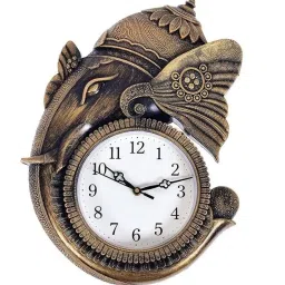 Analog 38 cm X 29 cm Wall Clock-image-0