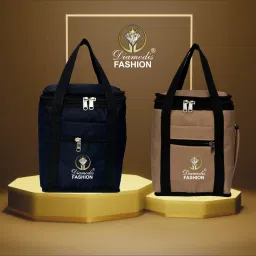 Small 8 L Backpack All Age Combo 2 Lunch Tiffin Bags Lunch Bag 8 L Waterproof Lunch Bag-image-53