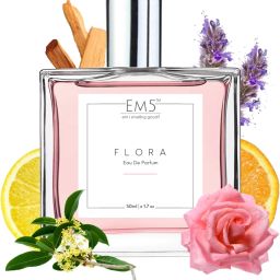 Flora EDP Perfume for Women Fruity Floral Citrus Fresh Fragrance Eau de Parfum-50 ml-image-1