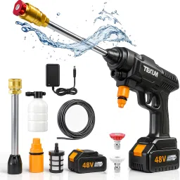 TX-BPW2 Wireless 1600 Watt ,50 Bar Rechargeable Battery Pressure Washer-image-41