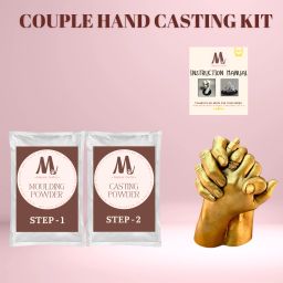 3D Hand Casting Kit for Couples | Hand Moulding Kit For Parents, Husband & Wife-image-63