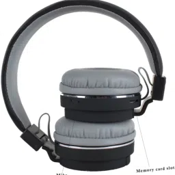 53v_SH12 Wireless Headphones with Bluetooth, Built-in Microphone, SD Card Slot Bluetooth Headset-13