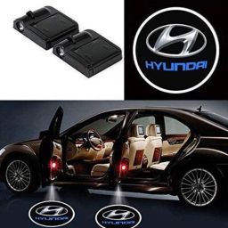 Hyundai Brand Logo Car Door Projector Light with Sensor (Wireless Battery) Car Fancy Lights-image-21