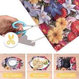 flipkart smartbuy Rectangular Pack of 1 Table Placemat image 5