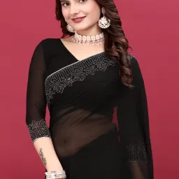 Embellished Bollywood Georgette Saree-image-73