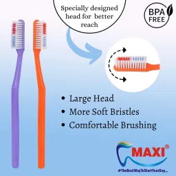 maxi Angular Soft Toothbrush image 2