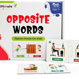 Opposite Word Educational Jigsaw Puzzle for Kids Age 2-4 I 60 Pieces Toy I Gift-2