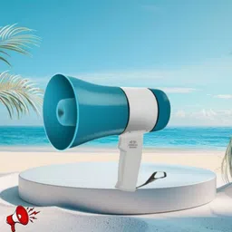 sacro Handheld Megaphone with Siren, Microphone & Rechargeable for Outdoor EventsA163 Megaphone Portable Megaphone Siren Loudspeaker Function &Long Battery BackupA163 Outdoor PA System-picture-34