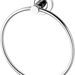 Stainless Steel Towel Ring / Napkin Holder, Wall Mounted for Kitchen & Bathroom 7 inch 1 Bar Towel Rod-image-63