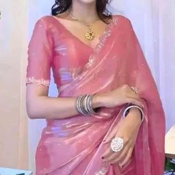 Self Design Bollywood Jimmy choo Saree-image-59