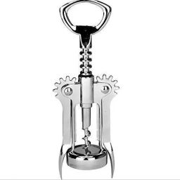 Wing Corkscrew Wine Opener Stainless Steel Wine Bottle Corkscrew Beer Cap Opener 2-in-1 Wine Bottle Opener & Beer Cap Opener - Wing Corkscrew Wine Opener Bottle Opener-image-3