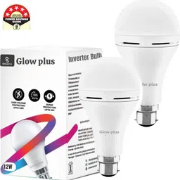 glowplus g Pck-2-12W LED Smart Rechargeable Light – Durable & Bright 4 hrs Bulb Emergency Light-picture-33