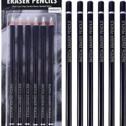 Eraser Pencil For Sketching Drawing Arts Graphics Designs Non-Toxic Eraser-image-33