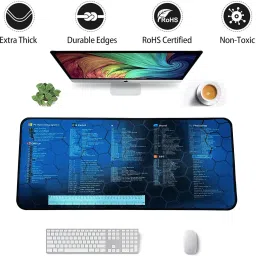 Chhogli Keyboard Shortcuts Mouse Mat_1 Mousepad image 2