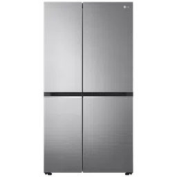 LG 650 Litres 3 Star Frost Free Side by Side Refrigerator with Door Cooling Plus Technology (GLB257EPZ3, Shiny Steel)-image-31