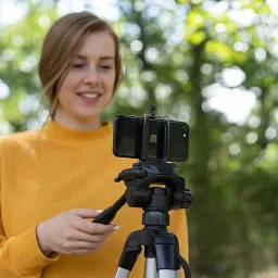 Moiz Camera Stand Clip Bracket Holder Tripod Monopod Holder Clip (Set of 2) Flash Shoe Adapter image 5