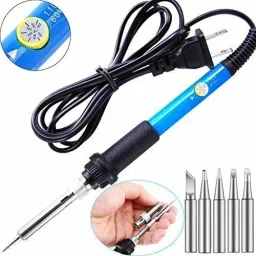 Soldering Iron Kit 60 Watt Adjustable Temperature Soldering Iron Kit Soldering Machine Soldring Iron Kit Soldering Kit Mobile Soldering Iron Kit Mobile Repair Soldering Iron with 5 Extra Bits 60 W Temperature Controlled-image-80