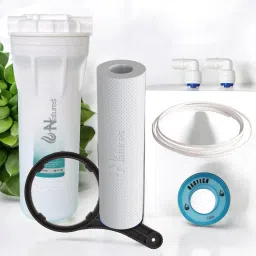Pre Filter housing Complete Service kit with All Installation Accessories & 1 PP Solid Wire Connector-24