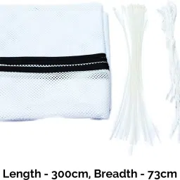 safe-o-kid Pack of 1 - Strong Fine Mesh Fall Prevention Safety Net image 5